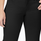Style & Co Women's Cuffed Denim Skimmer Shorts Black Size 14