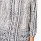 Style & Co Women's Split-Neck Blouson Top White Size Extra Small