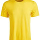 ID Ideology Men's Core Crew Neck Mesh-Back T-Shirt Yellow Size Small