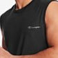 Ideology  Men's Mesh Trimmed Sleeveless T-Shirt Black Size X-Large
