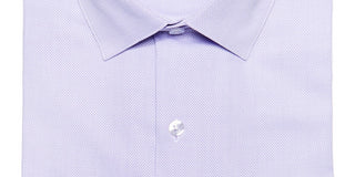 Bar III Men's Max Slim-Fit Textured Dress Shirt Purple Size 32X33