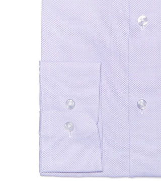 Bar III Men's Max Slim-Fit Textured Dress Shirt Purple Size 36x37