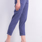Maison Jules Women's Slim Ankle Pants Beige Size 2
