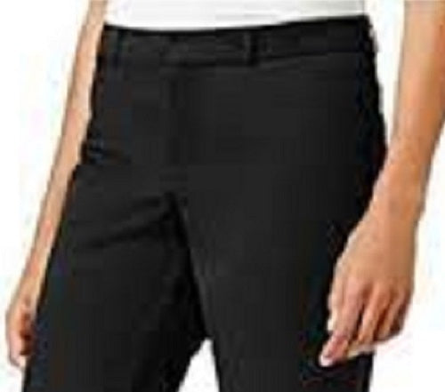 Maison Jules Women's Slim Ankle Pants Black Size 8