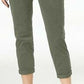 Maison Jules Women's Slim Ankle Pants Green Size 8
