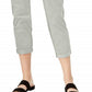 Maison Jules Women's Slim Ankle Pants White Size 4