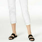 Maison Jules Women's Slim Ankle Pants White Size 6