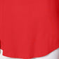 JM Collection Women's Cold-Shoulder Swing T-Shirt Bright Red Size Extra Small