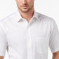 Club Room Men's Regular Fit Wrinkle-Resistant Dress Shirt White Size Small