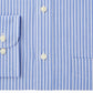 Club Room Men's Slim-Fit Performance Wrinkle-Resistant Striped Dress Shirt Navy Size 17-32-33