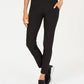 Ideology Women's Knit Back Woven Pants Black Size X-Small