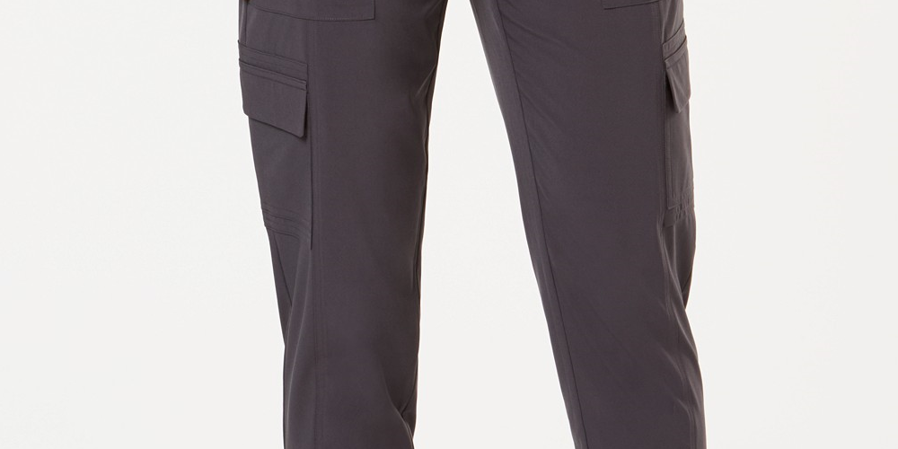 Ideology Women's Recycled Woven Cargo Pants Black Size 2 Extra Large