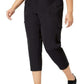 Ideology Women's Recycled Woven Cargo Pants Black Size Extra Small