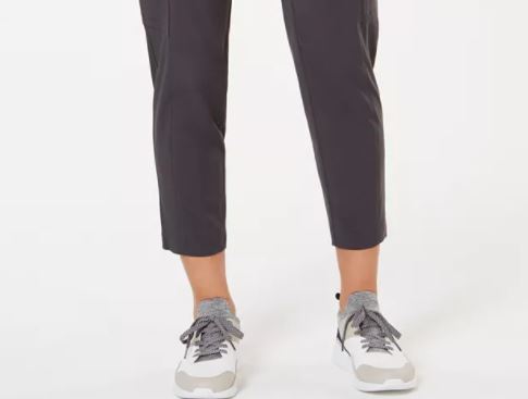 Ideology Women's Recycled Woven Cargo Pants Dark Grey Size XX-Large