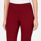 Charter Club Women's Cambridge Pull-On Ponte Pants Red Size 10