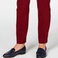 Charter Club Women's Cambridge Pull-On Ponte Pants Red Size 10