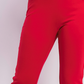 Charter Club Women's Petite Pull-On Ponte-Knit Pants Red Size 12P