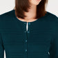 Charter Club Women's Textured Cardigan Green Size X-Large