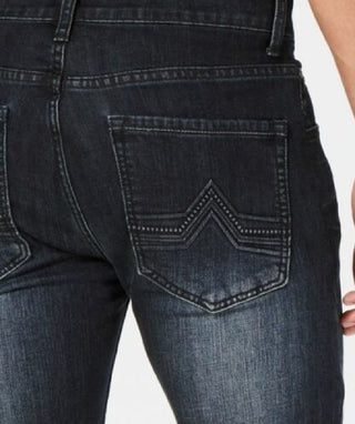 INC International Concepts Men's Berlin Slim-Straight Jeans Dark Wash Size 40x32