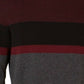 Alfani Men's Ottoman Striped Sweater Red Size XX-Large