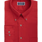 Club Room Men's Regular Fit Stretch Wrinkle-Resistant Solid Pinpoint Dress Shirt Red Size 17-36-37