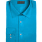Alfani Men's Stretch Easy-Care Solid Dress Shirt Aqua Size 14x32-33