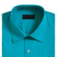 Alfani Men's Slim-Fit Performance Stretch Easy-Care Solid Dress Shirt Blue Size 15-34-35