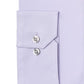 Alfani Men's Stretch Easy-Care Solid Dress Shirt Lilac Size 15x32-33