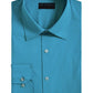 AlfaTech by Alfani Men's Slim-Fit Performance Stretch Easy-Care Solid Dress Shirt Blue Size 32-33