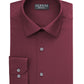 Alfani Men's Solid Dress Shirt Burgundy Size 14x32-33