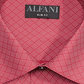 Alfani Men's Slim-Fit Performance Stretch Easy-Care Dress Shirts Red Size 34-35