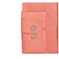 AlfaTech by Alfani Men's Bedford Cord Regular Fit Dress Shirt Orange Size 15x34-35