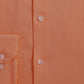 Alfani Men's Bedford Cord Classic/Regular Fit Dress Shirt Orange Size 36-37