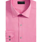 AlfaTech by Alfani Men's Bedford Cord Regular Fit Dress Shirt Pink