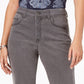 Style & Co Women's Tummy-Control Straight-Leg Fashion Jeans  Gray Size 12