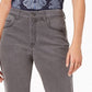 Style & Co Women's Rail Tummy-Control Straight-Leg Jeans Gray Size 4
