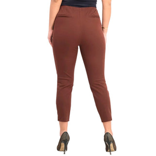 Alfani Women's Hollywood Skinny Pants  Dark Brown Size 14