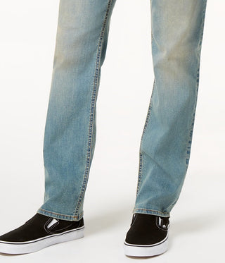 American Rag Men's Straight-Fit Jeans  Blue Size 36X34