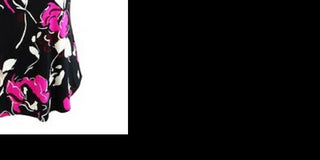 Alfani Women's Plus Size Printed T-Shirt Pink Size OX