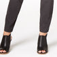 Style & Co Women's Curvy-Fit Skinny Jeans Black Smudge Size 10