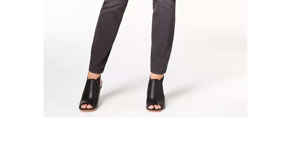 Style & Co Women's Curvy-Fit Skinny Jeans Black Size 2