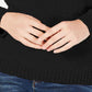 INC International Concepts Women's Chenille Cowl-Neck Sweater  Black Size 2 Extra Large