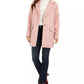 Charter Club Women's Notched-Collar Coat Pink Size Medium