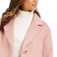 Charter Club Women's Plus Size Notched-Collar Coat Lt/Paspink Size 2XL