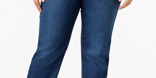 Style & Co Women's Control Straight - Plus - 22W Blue Size 22W