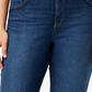 Style & Co Women's Plus Size Tummy Control Straight-Leg Jeans Dark Blue Size 24