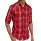 INC International Concepts Men's Marc Plaid Shirt Red Size 2 Extra Large