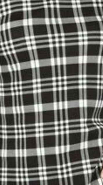 Charter Club Women's Petite Pima Cotton Button-Shoulder Print Top Black Size Small