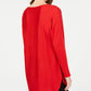 INC International Concepts Women's Embellished Shirttail Sweater Red Size X-Small