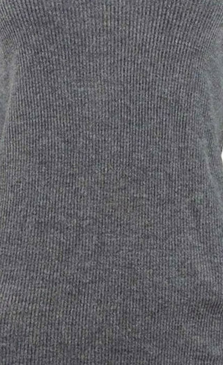 Bar III Women's Wear 2 Ways Twist Sweater Gray Size 2 Extra Large